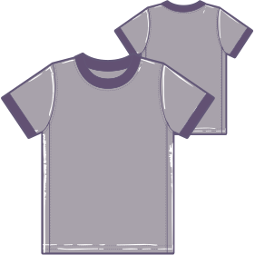 Fashion sewing patterns for T-Shirt 8009